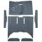 60-65 Ford Falcon Complete Carpet 07 Dark Blue