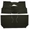 57 Chevrolet Bel Air Complete Carpet 18 Silver