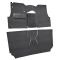 56 Chevrolet Bel Air Complete Carpet 01 Black