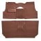 56 Chevrolet Bel Air Complete Carpet 03 Emberglow