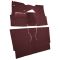 57 Chevrolet Bel Air Complete Carpet 13 Maroon