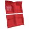 65-68 Ford Mustang Complete Carpet 13 Maroon
