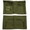 66-67 Mercury Comet Complete Carpet 14 Moss Green