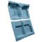 63-65 Mercury Comet Complete Carpet 06 Ford Blue