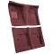 66-67 Mercury Cyclone Complete Carpet 13 Maroon