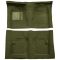 66-67 Mercury Cyclone Complete Carpet 14 Moss Green