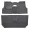 56 Chevrolet Bel Air Complete Carpet 01 Black