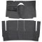 59 Ford Galaxie Complete Carpet 01 Black