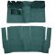 57 Ford Sunliner Complete Carpet 05 Aqua