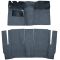 57 Ford Sunliner Complete Carpet 07 Dark Blue