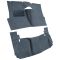 58 Chevrolet Impala Complete Carpet 07 Dark Blue