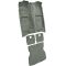 84-86 Ford Mustang Complete Carpet 857 Medium Gray
