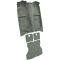 87-93 Ford Mustang Complete Carpet 857 Medium Gray