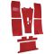 70-70 Datsun 510 (Nissan 1600) Complete Carpet 01 Black