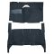 59 Ford Ranch Wagon Complete Carpet 07 Dark Blue