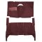 59 Ford Ranch Wagon Complete Carpet 13 Maroon