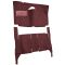 59 Ford Ranch Wagon Complete Carpet 13 Maroon