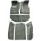 04-06 Jeep Wrangler Complete Carpet 857 Medium Gray