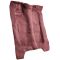 87-92 Cadillac Brougham Complete Carpet 885 Light Maroon