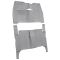 53-54 Chevrolet Bel Air Complete Carpet 01 Black