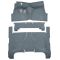 57-58 Cadillac DeVille Complete Carpet 05 Aqua