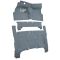 57-58 Cadillac DeVille Complete Carpet 05 Aqua