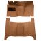 55-56 Mercury Montclair Complete Carpet 34 Orange