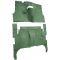 57-58 Oldsmobile Super 88 Complete Carpet 38 Light Green