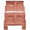 58 Chevrolet Del Ray Complete Carpet 21 Burnt Orange