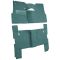57-57 Chevrolet Bel Air Complete Carpet 05 Aqua