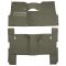 57-57 Chevrolet Bel Air Complete Carpet 18 Silver