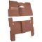 57-57 Chevrolet Bel Air Complete Carpet 39 Dark Copper