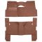 57-57 Chevrolet Bel Air Complete Carpet 39 Dark Copper