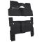 55-55 Chevrolet Bel Air Complete Carpet 01 Black