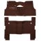 55-55 Chevrolet Bel Air Complete Carpet 03 Emberglow