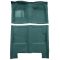 60-65 Ford Falcon Complete Carpet 05 Aqua