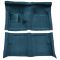 63-65 Mercury Comet Complete Carpet 06 Ford Blue