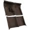 63-65 Mercury Comet Complete Carpet 10 Dark Brown