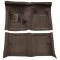 63-65 Mercury Comet Complete Carpet 10 Dark Brown