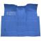 66-66 GMC C1000 Pickup Complete Carpet 25 Blue Green