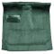 74 Dodge W100 Pickup Complete Carpet 849 Jade Green