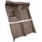 63-65 Mercury Comet Complete Carpet 10 Dark Brown