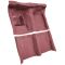63-65 Mercury Comet Complete Carpet 13 Maroon