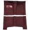 65-69 Chevrolet Bel Air Complete Carpet 13 Maroon