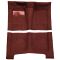 65-69 Chevrolet Bel Air Complete Carpet 41 Medium Red