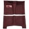 65-69 Chevrolet Biscayne Complete Carpet 13 Maroon