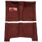 66-70 Chevrolet Caprice Complete Carpet 41 Medium Red