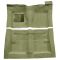 66-71 Mercury Cyclone Complete Carpet 14 Moss Green