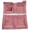 66-70 Ford Fairlane Complete Carpet 13 Maroon