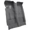 72-73 Ford Gran Torino Complete Carpet 01 Black